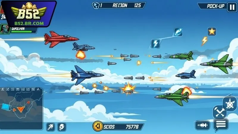 Tính năng đặc biệt và sức hút từ hệ thống boss đại chiến B52