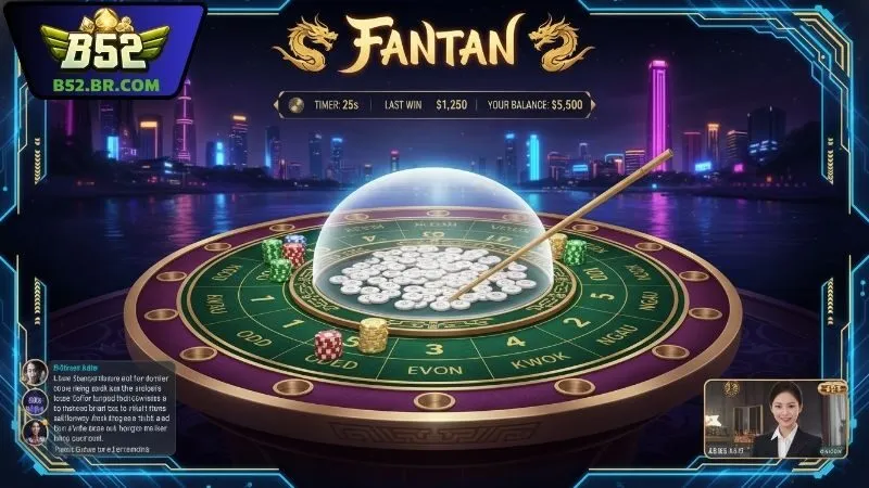 Fantan B52 – Trải nghiệm trò chơi tốc độ cao trên B52 10 Fantan B52