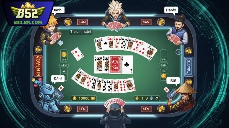 Sâm B52 – Chơi sâm đổi thưởng tốc độ cao tại cổng game B52 2 Sâm B52 là gì?